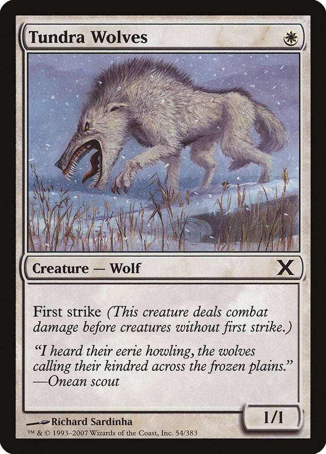 Tundra Wolves [Tenth Edition] | Tabernacle Games
