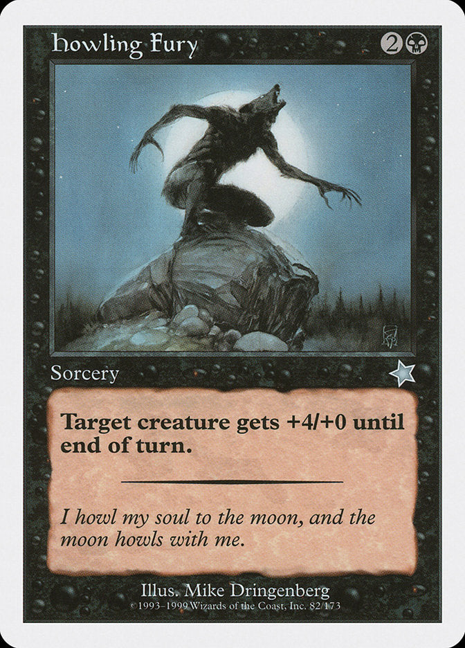 Howling Fury [Starter 1999] | Tabernacle Games