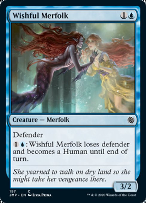 Wishful Merfolk [Jumpstart] | Tabernacle Games