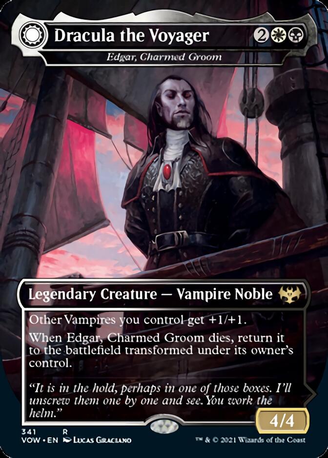 Edgar, Charmed Groom // Edgar Markov's Coffin - Dracula the Voyager // Casket of Native Earth [Innistrad: Crimson Vow] | Tabernacle Games