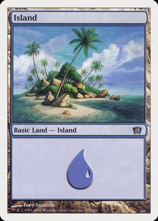 Island (337) [Eighth Edition] | Tabernacle Games