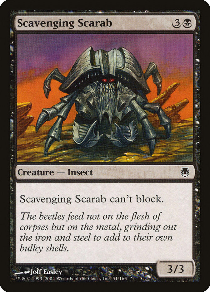 Scavenging Scarab [Darksteel] | Tabernacle Games
