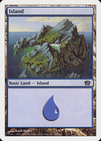 Island (338) [Eighth Edition] | Tabernacle Games