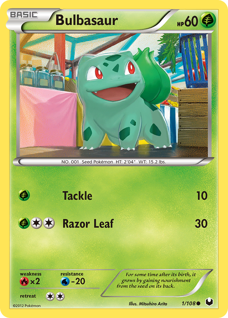 Bulbasaur (1/108) [Black & White: Dark Explorers] | Tabernacle Games