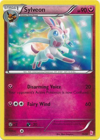 Sylveon (15/30) [XY: Trainer Kit - Sylveon] | Tabernacle Games