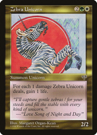 Zebra Unicorn [Mirage] | Tabernacle Games
