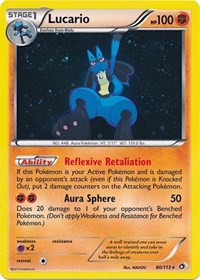 Lucario (80/113) (Cosmos Holo) [Black & White: Legendary Treasures] | Tabernacle Games