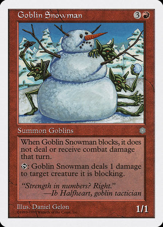 Goblin Snowman [Anthologies] | Tabernacle Games