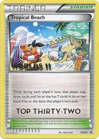 Tropical Beach (BW28) (Top 32) [Black & White: Black Star Promos] | Tabernacle Games