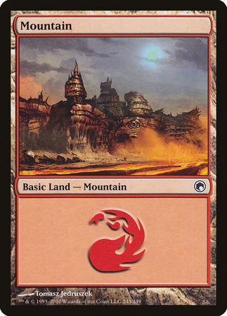 Mountain (243) [Scars of Mirrodin] | Tabernacle Games