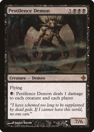 Pestilence Demon [Rise of the Eldrazi] | Tabernacle Games