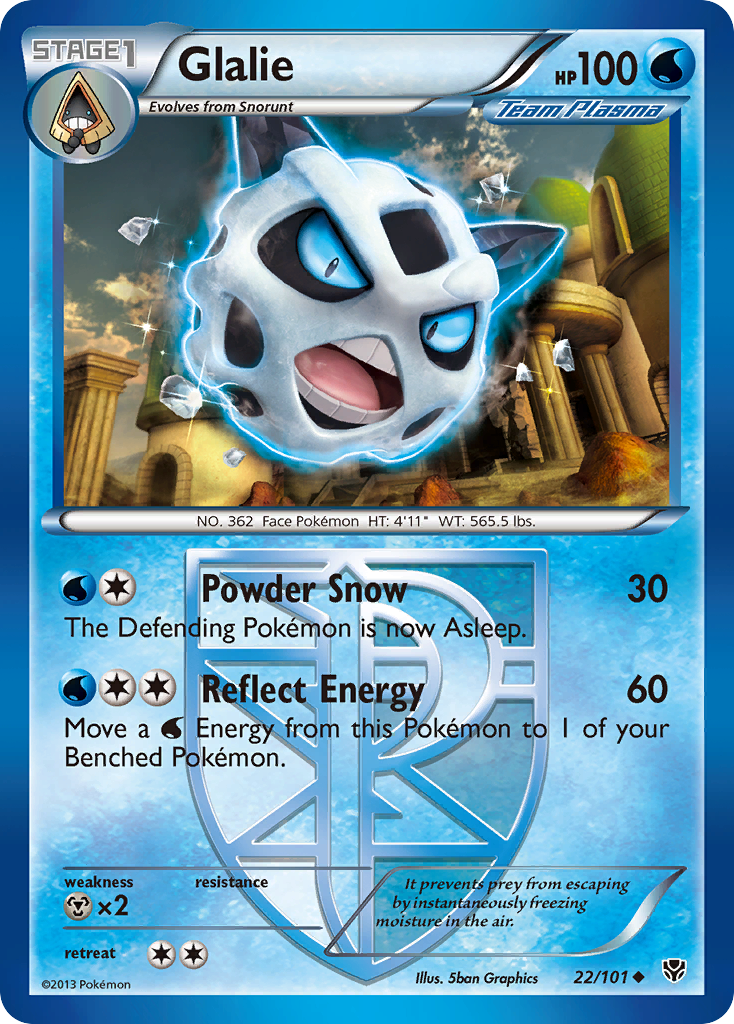 Glalie (22/101) [Black & White: Plasma Blast] | Tabernacle Games