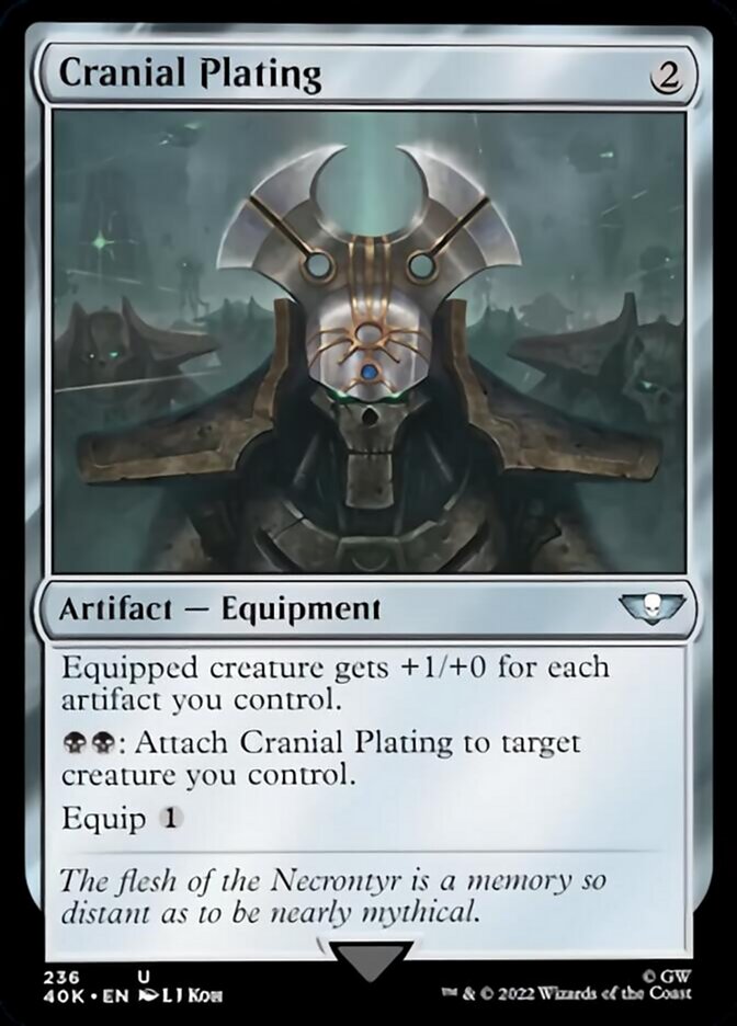 Cranial Plating [Universes Beyond: Warhammer 40,000] | Tabernacle Games