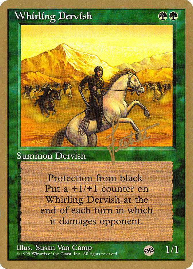 Whirling Dervish (Bertrand Lestree) (SB) [Pro Tour Collector Set] | Tabernacle Games