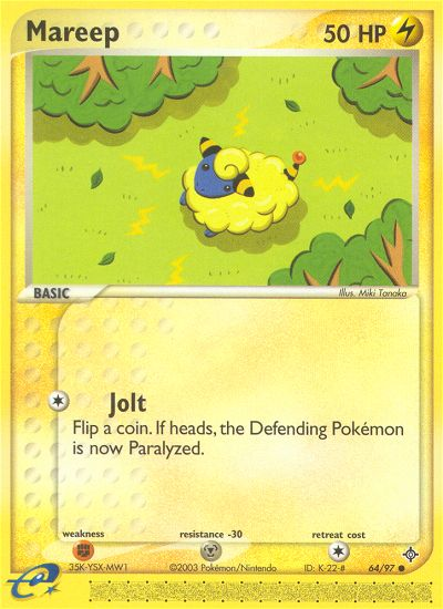 Mareep (64/97) [EX: Dragon] | Tabernacle Games