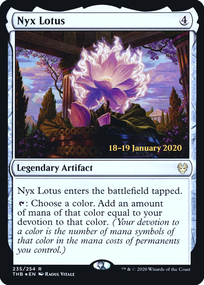 Nyx Lotus [Theros Beyond Death Prerelease Promos] | Tabernacle Games