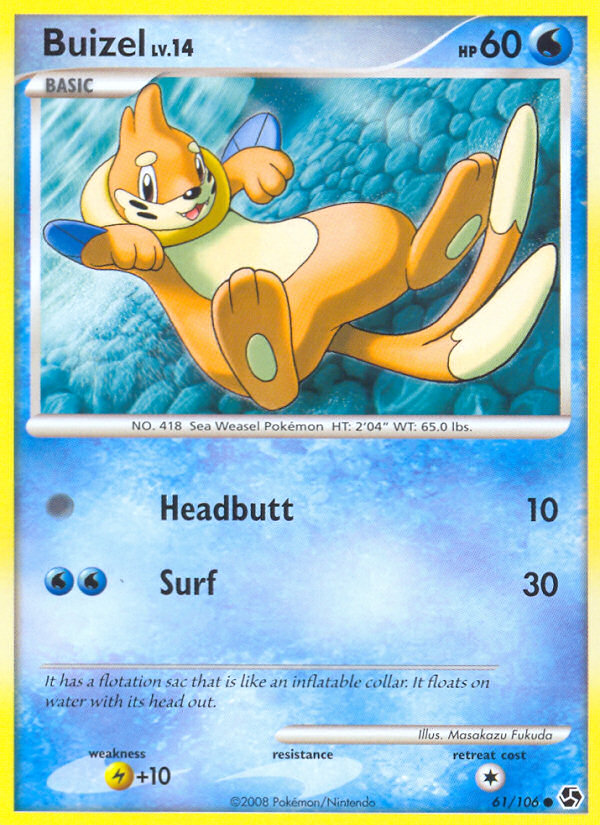 Buizel (61/106) [Diamond & Pearl: Great Encounters] | Tabernacle Games