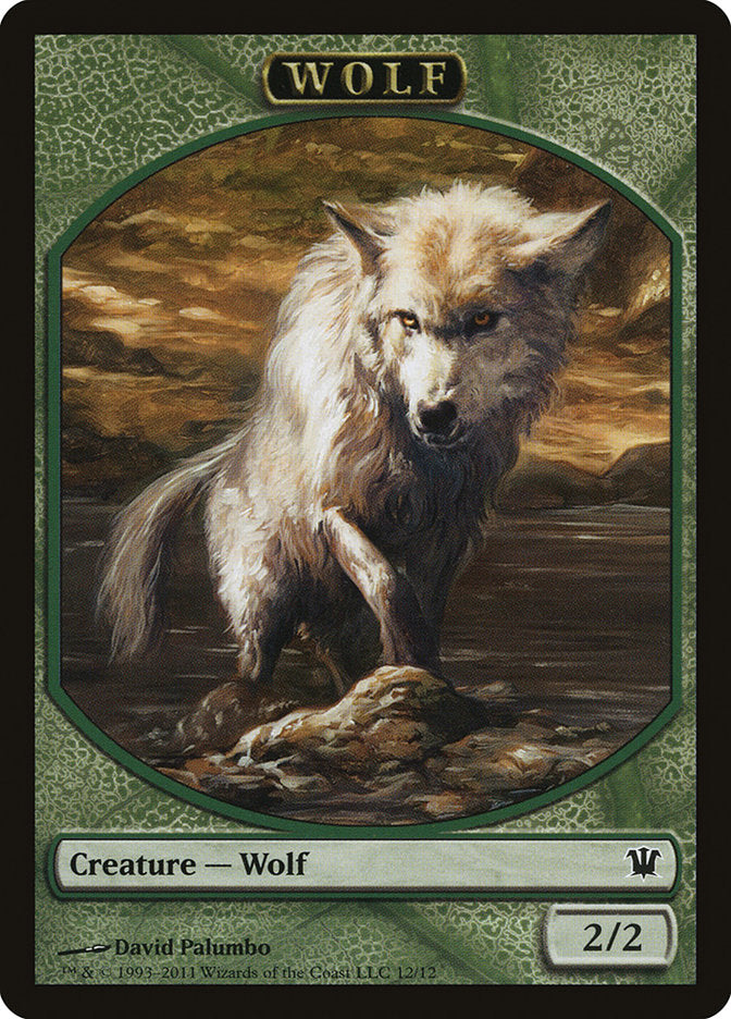 Wolf (12/12) [Innistrad Tokens] | Tabernacle Games