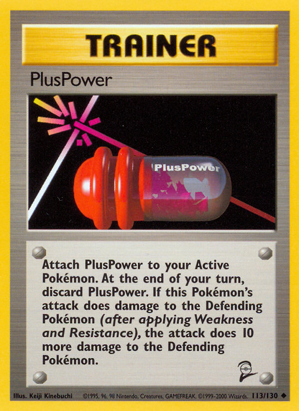 PlusPower (113/130) [Base Set 2] | Tabernacle Games