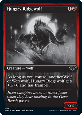 Hungry Ridgewolf [Innistrad: Double Feature] | Tabernacle Games