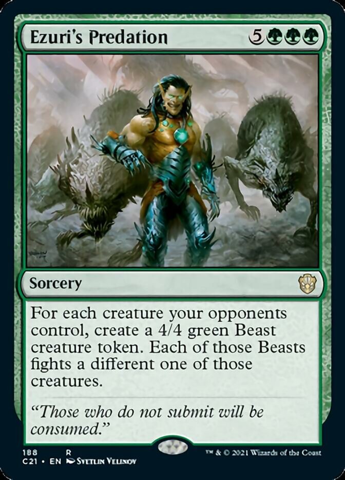 Ezuri's Predation [Commander 2021] | Tabernacle Games