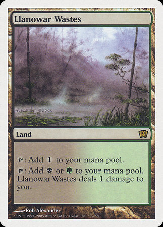 Llanowar Wastes [Ninth Edition] | Tabernacle Games