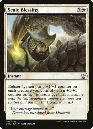 Scale Blessing [Dragons of Tarkir] | Tabernacle Games