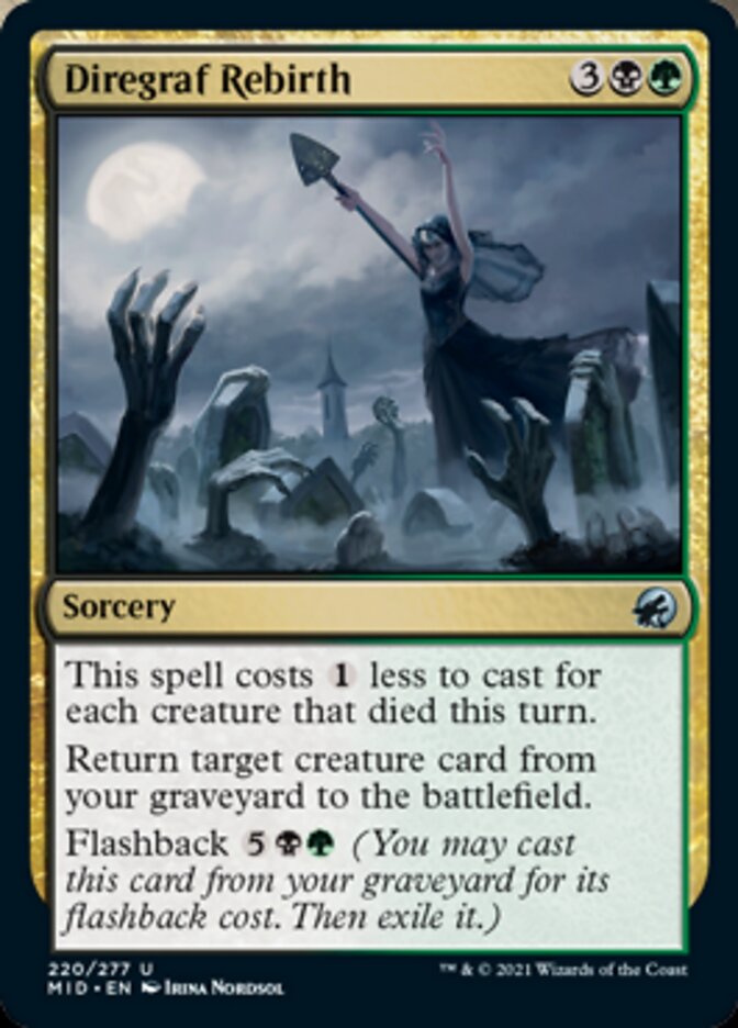 Diregraf Rebirth [Innistrad: Midnight Hunt] | Tabernacle Games