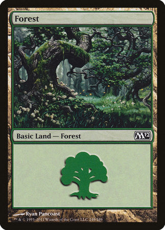 Forest (249) [Magic 2012] | Tabernacle Games