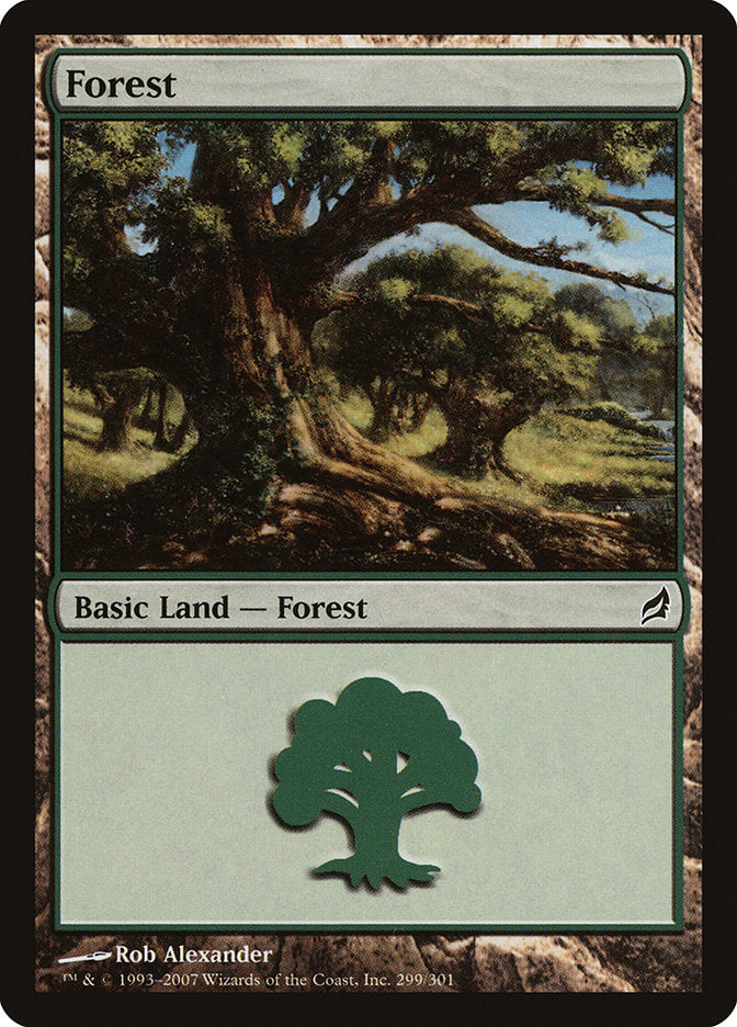 Forest (299) [Lorwyn] | Tabernacle Games
