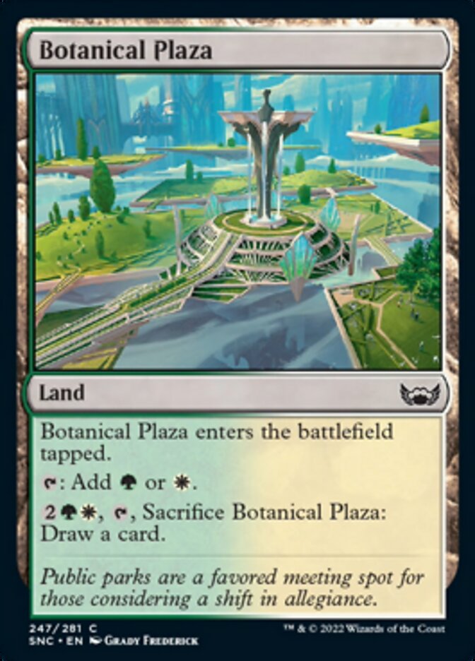 Botanical Plaza [Streets of New Capenna] | Tabernacle Games
