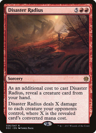 Disaster Radius [Explorers of Ixalan] | Tabernacle Games