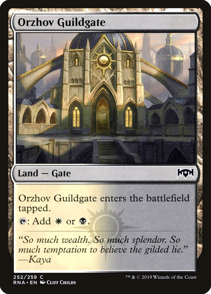 Orzhov Guildgate (252/259) [Ravnica Allegiance] | Tabernacle Games