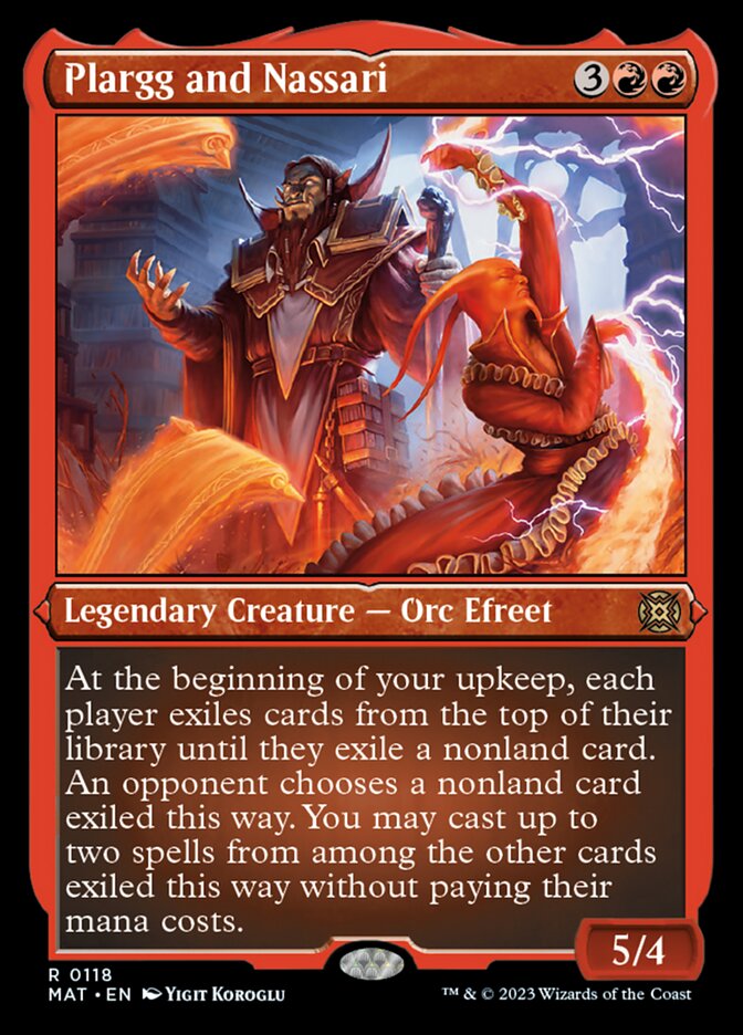 Plargg and Nassari (Foil Etched) [March of the Machine: The Aftermath] | Tabernacle Games