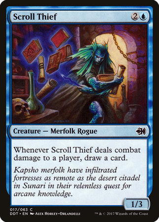 Scroll Thief [Duel Decks: Merfolk vs. Goblins] | Tabernacle Games