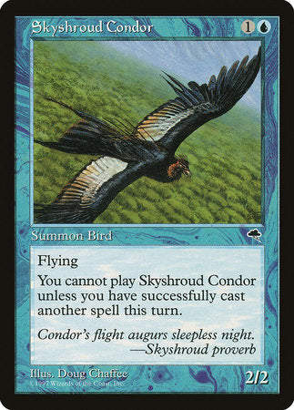 Skyshroud Condor [Tempest] | Tabernacle Games