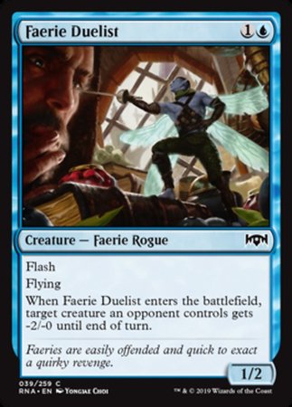 Faerie Duelist [Ravnica Allegiance] | Tabernacle Games