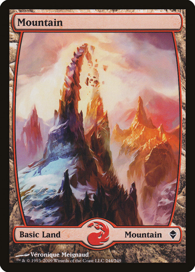 Mountain (244) [Zendikar] | Tabernacle Games