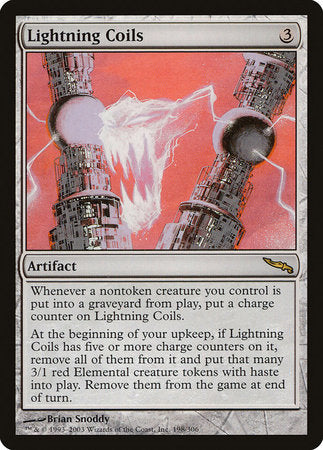 Lightning Coils [Mirrodin] | Tabernacle Games