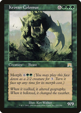 Krosan Colossus [Onslaught] | Tabernacle Games
