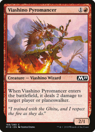 Viashino Pyromancer [Core Set 2019] | Tabernacle Games