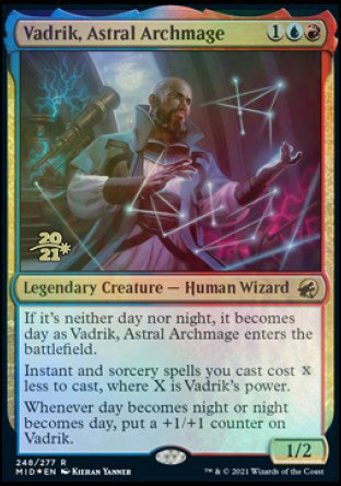 Vadrik, Astral Archmage [Innistrad: Midnight Hunt Prerelease Promos] | Tabernacle Games