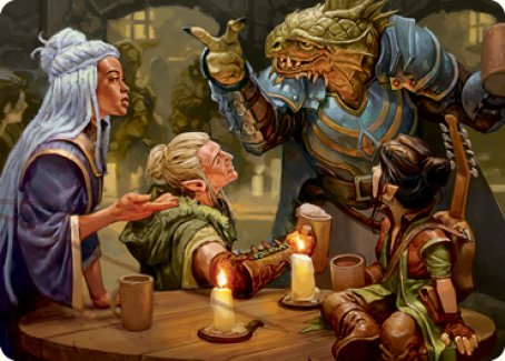 You Meet in a Tavern Art Card [Dungeons & Dragons: Adventures in the Forgotten Realms Art Series] | Tabernacle Games