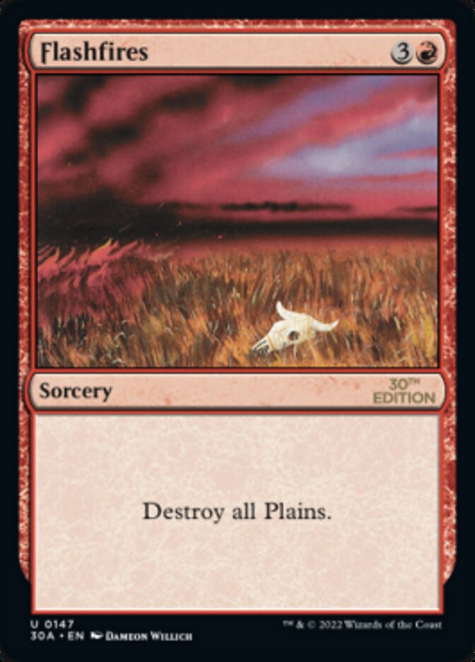 Flashfires [30th Anniversary Edition] | Tabernacle Games