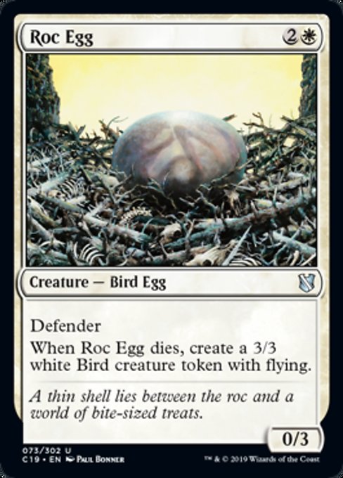 Roc Egg [Commander 2019] | Tabernacle Games