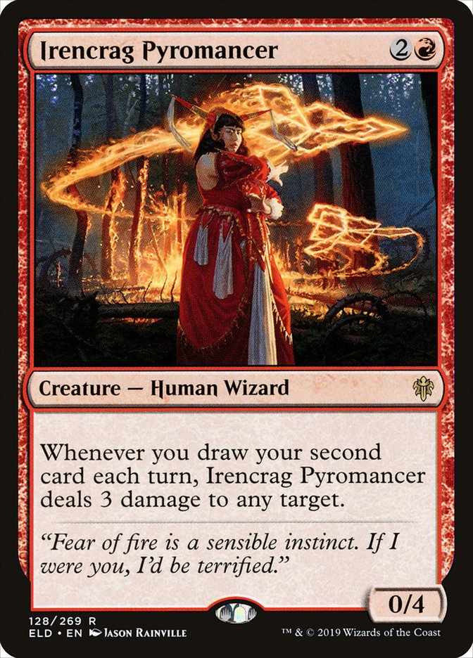 Irencrag Pyromancer [Throne of Eldraine] | Tabernacle Games