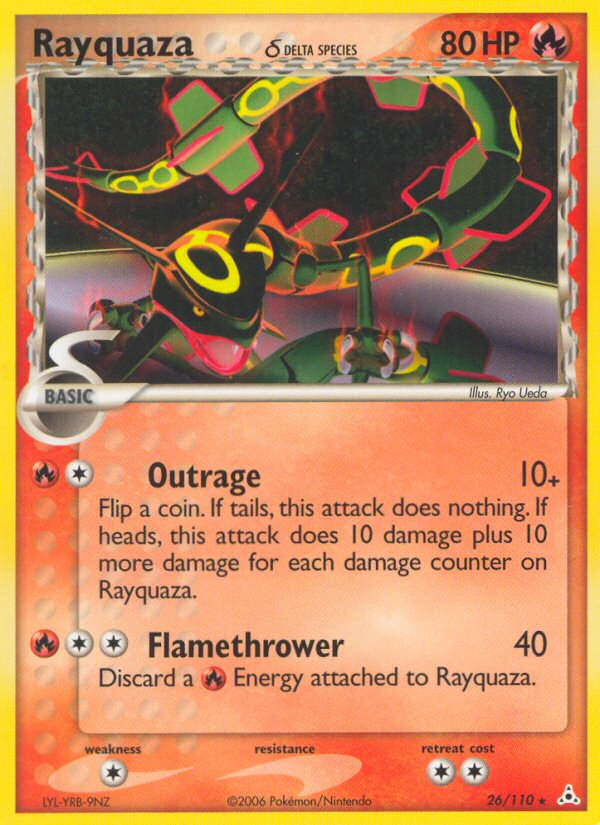 Rayquaza (26/110) (Delta Species) [EX: Holon Phantoms] | Tabernacle Games