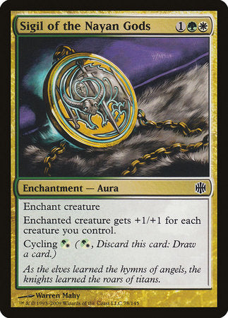 Sigil of the Nayan Gods [Alara Reborn] | Tabernacle Games