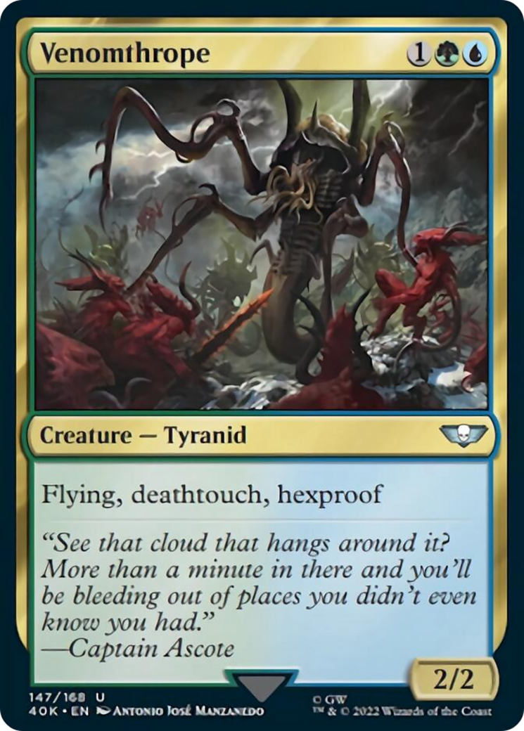 Venomthrope (Surge Foil) [Universes Beyond: Warhammer 40,000] | Tabernacle Games