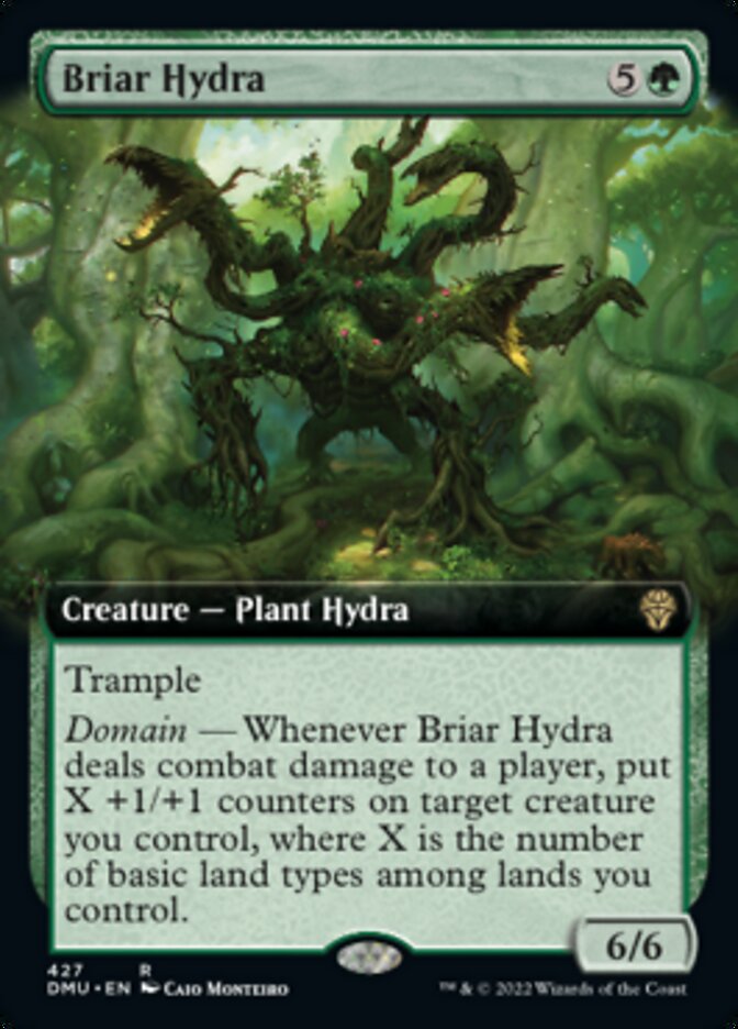 Briar Hydra (Extended Art) [Dominaria United] | Tabernacle Games